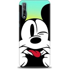 Huawei P Smart S Kılıf Hd Baskılı - Disneyy + 9h Nano Ekran Koruyucu