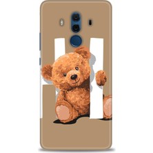 Huawei Mate 10 Pro Kılıf Hd Baskılı - Teddy Hı + 9h Nano Ekran Koruyucu