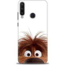 Huawei Y6P Kılıf Hd Baskılı - Sevimli Köpek + 9h Nano Ekran Koruyucu