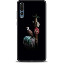 Huawei P20 Pro Kılıf Hd Baskılı - Guardian + 9h Nano Ekran Koruyucu