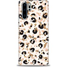 Huawei P30 Pro Kılıf Hd Baskılı - Leopar + 9h Nano Ekran Koruyucu