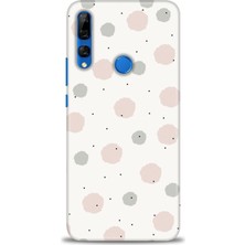 Huawei Y9 Prime 2019 Kılıf Hd Baskılı - Soft Benekler + 9h Nano Ekran Koruyucu