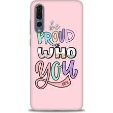 Huawei P20 Pro Kılıf Hd Baskılı - Who You + 9h Nano Ekran Koruyucu