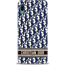 Huawei Y6 2019 Kılıf Hd Baskılı - Christian Dior + 9h Nano Ekran Koruyucu