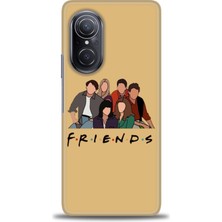 Huawei Nova 9 Se Kılıf Hd Baskılı - Friends + 9h Nano Ekran Koruyucu