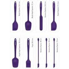 VALLETTA VLT1176 DRONGO 9'LU SPATULA SET MOR