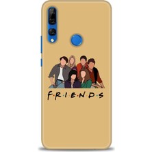 Huawei Y9 Prime 2019 Kılıf Hd Baskılı - Friends + 9h Nano Ekran Koruyucu