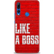 Huawei Y9 Prime 2019 Kılıf Hd Baskılı - Like A Boss + 9h Nano Ekran Koruyucu