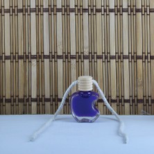 Tahtakale Toptancı Cam Şişe Parfüm Şişesi Ahşap Kapaklı Ipli Apple Modeli  (25 Adet)