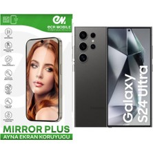 ECR MOBILE Samsung Galaxy S24 Ultra Esnek Ayna(Mirror) 9h Nano Ekran Koruyucu