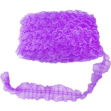 Tahtakale Toptancı Dantelli Kurdele 4.2 Cm (18 Metre)  Lila