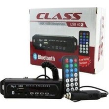 USB-402 Oto Teyp Çevirici Bord Usb/tf/aux Bluetooth Konuşmalı Mikrofonlu