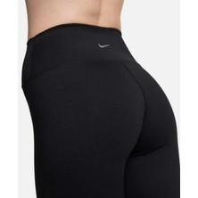 Nike Dri-Fıt One Kadın Siyah Yüksek Bel Kapri Tayt
