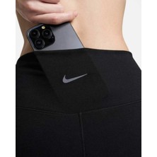 Nike Dri-Fıt One Kadın Siyah Yüksek Bel Kapri Tayt