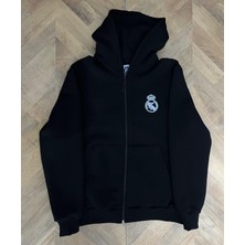 Viviza Kapüşonlu Sweatshirt 3 Iplik Şardonlu Kalın Kaliteli