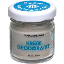 Doğal Vegan Krem Deodorant  40 Ml