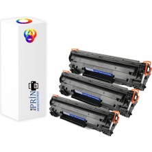 Canon İ-mageclass MF211 Yazıcı Uyumlu Muadil Toner CRG737 3li Paket