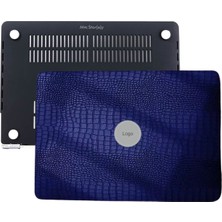 McStorey Macbook Pro Kılıf 13 inç M1-M2, Crocodile (Type-c'li Model)A2338 A2289 A2251 A1706 A1708 A1989 A2159 ile Uyumlu