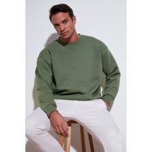 Buratti Regular Fit Bisiklet Yaka Pamuklu Içi Tüylü Yumuşak Şardonlu Sweat Erkek Sweat 5905255