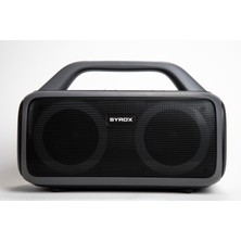 Syrox S42 Hafıza Kartı + USB + 3.5mm 2X25W Bluetooth 5.1 Tws Kablosuz Hoparlör