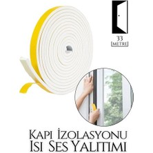 Mırıl Shop Kapı Ses Isı Yalıtım Sünger Bant 33 Metre 718900