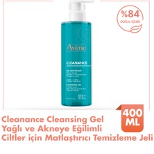 Avene Cleanance Gel Nettoyant Yağlı Ve Akneye Eğilimli Ciltler Temizleme Jeli 400 ml