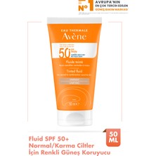 Avene Tinted Fluide Renkli Güneş Kremi Spf50+ 50 ml