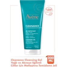 Avene Cleanance Yağlı Ciltler İçin Matlaştırıcı Temizleme Jeli 200 ml