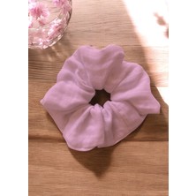 Joyous Mom & Kids  Dev Boy Muslin Saç Lastiği Oversize Pamuklu Saç Tokası Scrunchie Toka