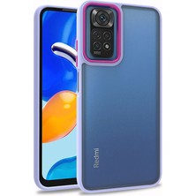 Başkenttekno Xiaomi Redmi Note 11 Pro 5g Kılıf Kamera Çıkıntılı Arkası Şeffaf Köşeleri Parlak Renkli Işlemeli Flora Kapak