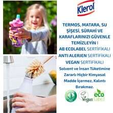 Klerol 2'li Set Bulaşık Yıkama ve Yüzey Temizlik Spreyi Anti Alerjik, Alkolsüz, Vegan, Ecolabel, Helal Sertifikalı