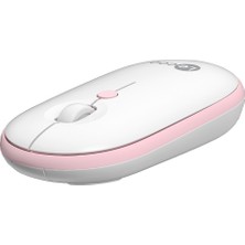 Lenovo Lecoo WS212 Kablosuz Optic 1600DPI Pembe Mouse