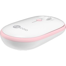 Lenovo Lecoo WS212 Kablosuz Optic 1600DPI Pembe Mouse