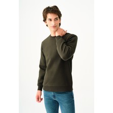 Loft Erkek Regular Fit Haki Sweatshirt LF2034185