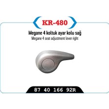 Koltuk Ayar Kolu Sag Megane Iv 874016692R Sot