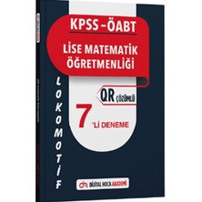 Dijital Hoca Akademi KPSS 2025 ÖABT Lise Matematik Öğretmenliği Lokomotif Serisi Qr Çözümlü 7'li Deneme