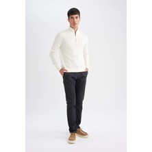 DeFacto Chino Pantolon Regular Fit Cepli Düz Paça D1050AX24WN