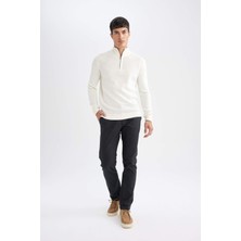 DeFacto Chino Pantolon Regular Fit Cepli Düz Paça D1050AX24WN