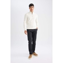 DeFacto Chino Pantolon Regular Fit Cepli Düz Paça D1050AX24WN