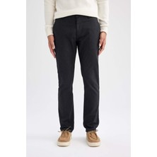 DeFacto Chino Pantolon Regular Fit Cepli Düz Paça D1050AX24WN