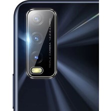 İ She Vivo Y11s Tam Uyumlu Nano Kamera Koruyucu Şeffaf Lens