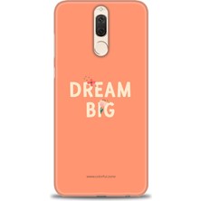 Huawei Mate 10 Lite Kılıf Hd Baskılı - Dream Big + 9h Nano Ekran Koruyucu