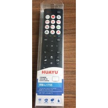 Huayu Weko RM-L1755 Netflıx-Youtube-Hulu-Prıme Vıdeo-Google Play-Dısney Tuşlu Unıversal LCD Tv Kumanda