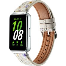 Kaneed Samsung Galaxy Fit 3 Için Yün Deri Kayış (Yurt Dışından)