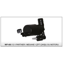 Vertex Su Fiskiye Motoru 12V Clio 2-3 Laguna 2-3 Kangoo 08+ Megane 2-3 Logan Sandero Duster Dokker TWP-455