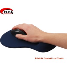 Elba K06152 Bileklikli Jel Mouse Pad Mavi