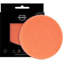 Nasiol Özel Hava Kanallı Polisaj Süngeri/Pedi-Orta Çizik Giderici-150mm-Turuncu-Araç Pasta Cila Pedi