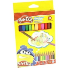 Cem Play Doh Kuruboye Jumbo Üçgen 12 Renk