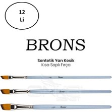 Brons Tavşan Ayağı Fırça 13 mm (BR-2092) 12'li