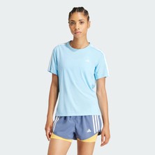 Adidas Performance IK5020 Own the Run 3-Stripes Tee